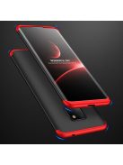 GKK 360 Protection Tok Ütésállókivitel 2in1 Védőtok Huawei Mate 20 Fekete-Piros