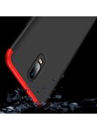 GKK 360 Protection Tok Ütésállókivitel 2in1 Védőtok OnePlus 6T Fekete-Piros