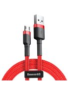 Baseus Cafule Cable CAMKLF-B09 USB-A / micro USB 2.4A 1 m - red