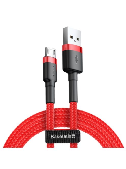 Baseus Cafule Cable CAMKLF-B09 USB-A / micro USB 2.4A 1 m - red