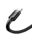 Baseus Cafule Cable durable nylon cable USB / USB-C QC3.0 2A 2M black-gray (CATKLF-CG1)