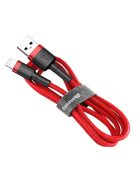 Baseus Cafule USB-A / Lightning 2.4A QC 3.0 cable 0.5 m - red