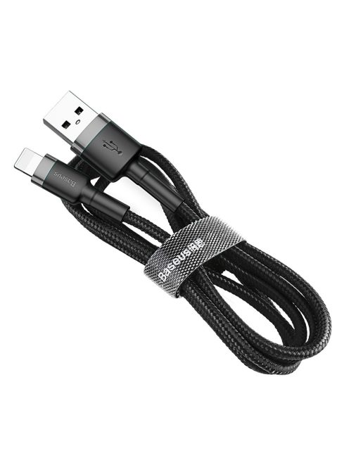 Baseus Cafule USB-A / Lightning 2.4A QC 3.0 cable 0.5 m - black-gray