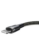 Baseus Cafule USB-A / Lightning 2.4A QC 3.0 cable 0.5 m - black-gray