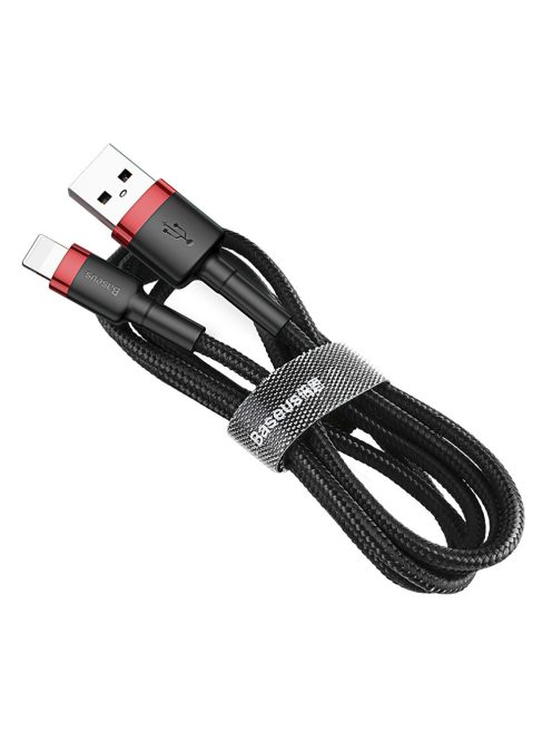 Baseus Cafule USB-A / Lightning 2.4A QC 3.0 cable 0.5 m - black and red