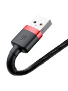 Baseus Cafule USB-A / Lightning 2.4A QC 3.0 cable 0.5 m - black and red