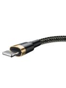 Baseus Cafule USB-A / Lightning 2.4A QC 3.0 cable 1 m - black and gold