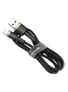 Baseus Cafule USB-A / Lightning 1.5A QC 3.0 cable 2 m - black and gold