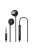 Baseus Encok H06 in-ear headphones headset with remote control black (NGH06-01)