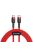 Baseus CATKLF-G09 USB-C - USB-C PD QC cable 60W 3A 480Mb/s 1m - red