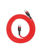 Baseus CATKLF-G09 USB-C - USB-C PD QC cable 60W 3A 480Mb/s 1m - red