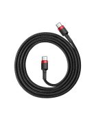 Baseus CATKLF-G91 USB-C - USB-C PD QC cable 60W 3A 480Mb/s 1m - black and red