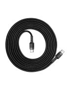 Baseus CATKLF-HG1 USB-C - USB-C PD QC cable 60W 3A 480Mb/s 2m - black and gray