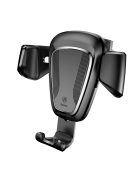 Baseus Gravity Car Mount gravity air vent car holder for 4-6" phone black (SUYL-01)