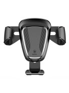 Baseus Gravity Car Mount gravity air vent car holder for 4-6" phone black (SUYL-01)