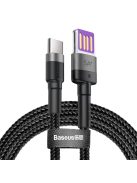 Baseus Cafule cable USB Type C SuperCharge 40W Quick Charge 3.0 QC 3.0 1m gray-black (CATKLF-PG1)