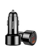 Baseus Magic Series PPS CCMLC20C-01 car charger 45W USB-C PD / USB-A QC - black