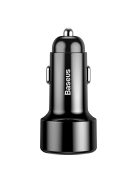 Baseus Magic Series PPS CCMLC20C-01 car charger 45W USB-C PD / USB-A QC - black