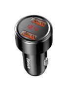 Baseus Magic Series Dual QC - Quick Charge 3.0 2x USB 45W 6A car charger black (CCMLC20A-01)