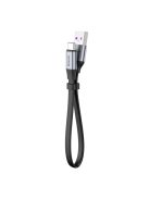 Baseus Simple flat cable USB cable / USB Type C SuperCharge 5A 40W Quick Charge 3.0 QC 3.0 23cm gray (CATMBJ-BG1)