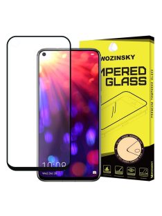   Üvegfólia Kijelzővédő Tempered Glass Tokbarát Huawei Honor 20 Pro / Honor 20 / Huawei Nova 5T Fekete Keret