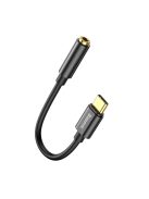 Baseus L54 adapter for USB-C headphones / mini jack 3.5mm DAC 24 bit 48 KHz - black