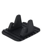 Universal car holder silicone phone stand nano pad black