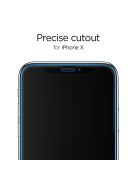 TEMPERED GLASS Spigen GLASS FC 2-PACK IPHONE 11 PRO BLACK