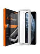 TEMPERED GLASS Spigen ALM GLAS.TR SLIM 2-PACK IPHONE 11