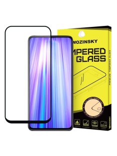   Üvegfólia Kijelzővédő Tempered Glass Tokbarát Asus Zenfone 6 ZS630KL Fekete Keret