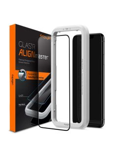 TEMPERED Spigen ALM GLASS FC IPHONE 11 BLACK