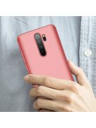 GKK 360 Protection Tok Ütésállókivitel 2in1 Védőtok Xiaomi Redmi Note 8 Pro Rózsaszín