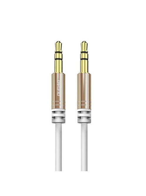 Dudao long stretchable cable AUX mini jack 3.5mm spring 150cm white (L12 white)