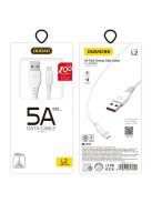 Dudao cable USB / Lightning 5A 1m white (L2L 1m white)