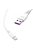 Dudao cable USB / USB Type C 5A 1m white (L2T 1m white)