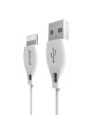 Dudao cable USB / Lightning cable 2.4A 1m white (L4L 1m white)