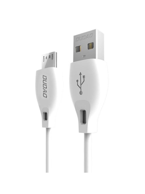 Dudao cable micro USB cable 2.4A 1m white (L4M 1m white)