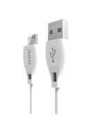 Dudao cable micro USB cable 2.4A 2m white (L4M 2m white)