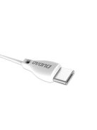 Dudao cable USB Type C 2.1A 1m white (L4T 1m white)