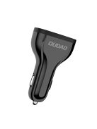 Dudao Car Charger Quick Charge Quick Charge 3.0 QC3.0 2.4A 18W 3x USB Black (R7S black)