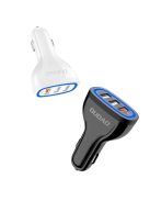 Dudao Car Charger Quick Charge Quick Charge 3.0 QC3.0 2.4A 18W 3x USB Black (R7S black)