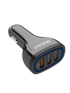 Dudao car charger quick charge Quick Charge 3.0 QC3.0 2.4A 18W 3x USB white (R7S white)