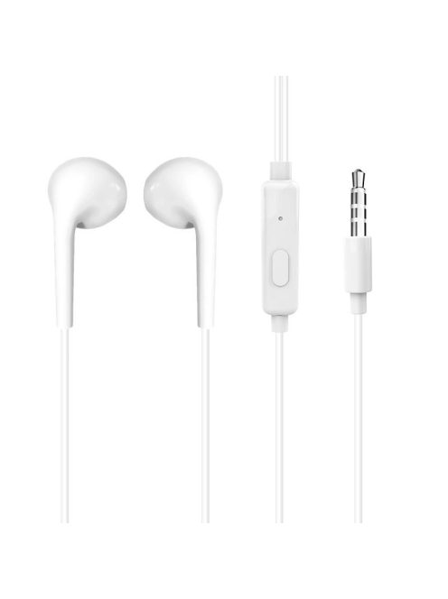 Dudao in-ear wired mini jack 3.5mm headset white (X10S white)