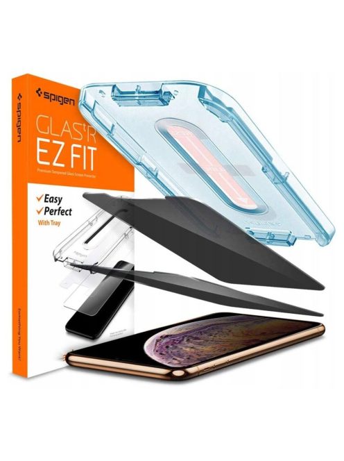 TEMPERED GLASS Spigen ALM GLASS.TR IPHONE 11 PRIVACY