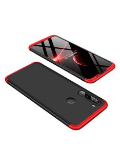   GKK 360 Protection Tok Ütésállókivitel 2in1 Védőtok Xiaomi Redmi Note 8T Fekete-Piros