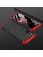 GKK 360 Protection Tok Ütésállókivitel 2in1 Védőtok Xiaomi Mi Note 10 / Mi Note 10 Pro / Mi CC9 Pro Fekete-Piros