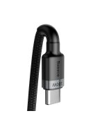 Baseus CATKLF-ALG1 USB-C - USB-C PD QC cable 100W 5A 2m - gray