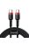 Baseus CATKLF-AL91 USB-C - USB-C PD QC cable 100W 5A 480Mb/s 2m - black and red