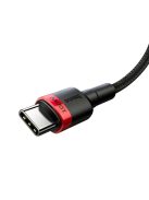 Baseus CATKLF-AL91 USB-C - USB-C PD QC cable 100W 5A 480Mb/s 2m - black and red