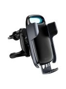 Baseus Milky Way Qi Wireless Car Charger 15W Electric Phone Holder Black (WXHW02-01)